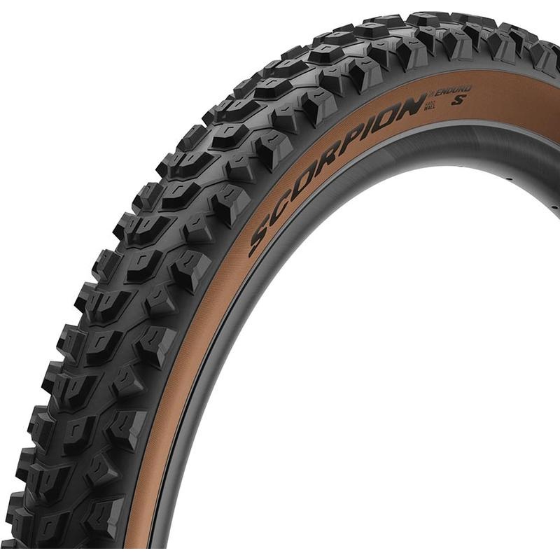 Pirelli Scorpion Enduro S Tire – 29 x 2.4 Tubeless Folding Classic Tan ProWall SmartGrip Gravity