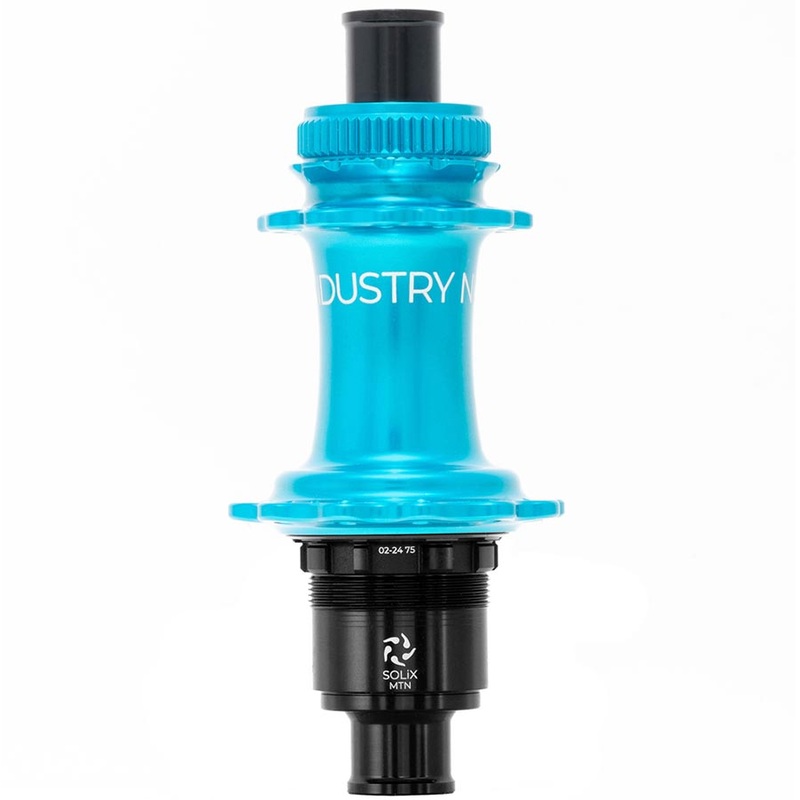 Solix M Classic Rear MS Disc Hub Rear 28H 12mm TA 148mm Shimano Micro Spline Turquoise