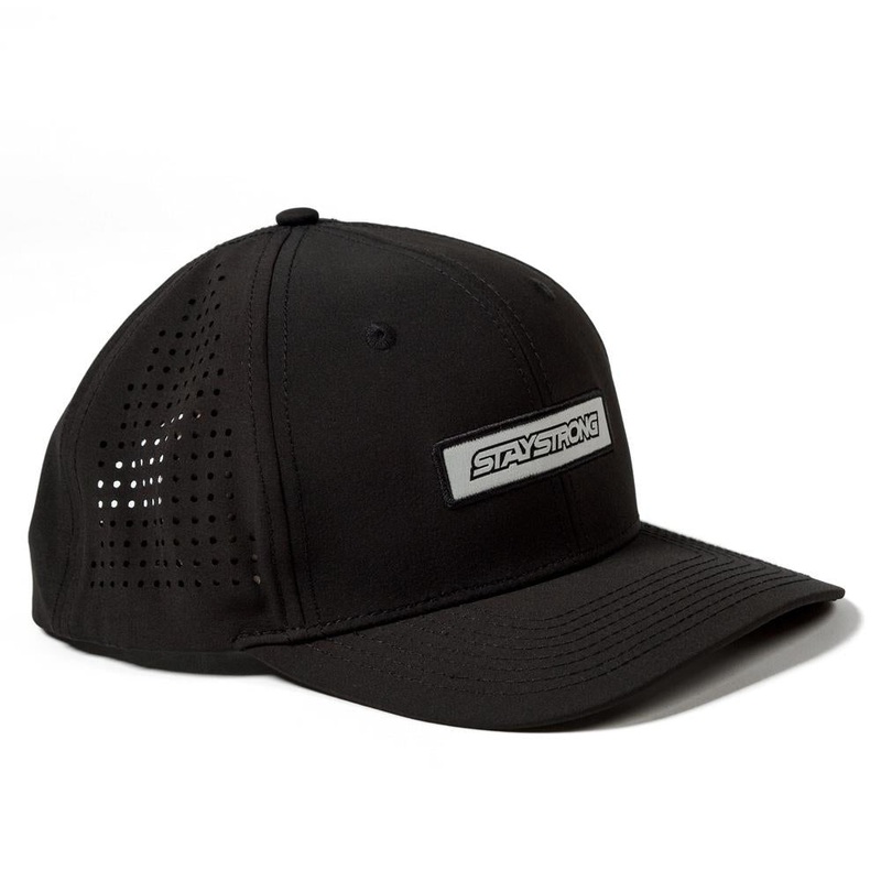 Stay Strong Word Patch Perf Cap – Black