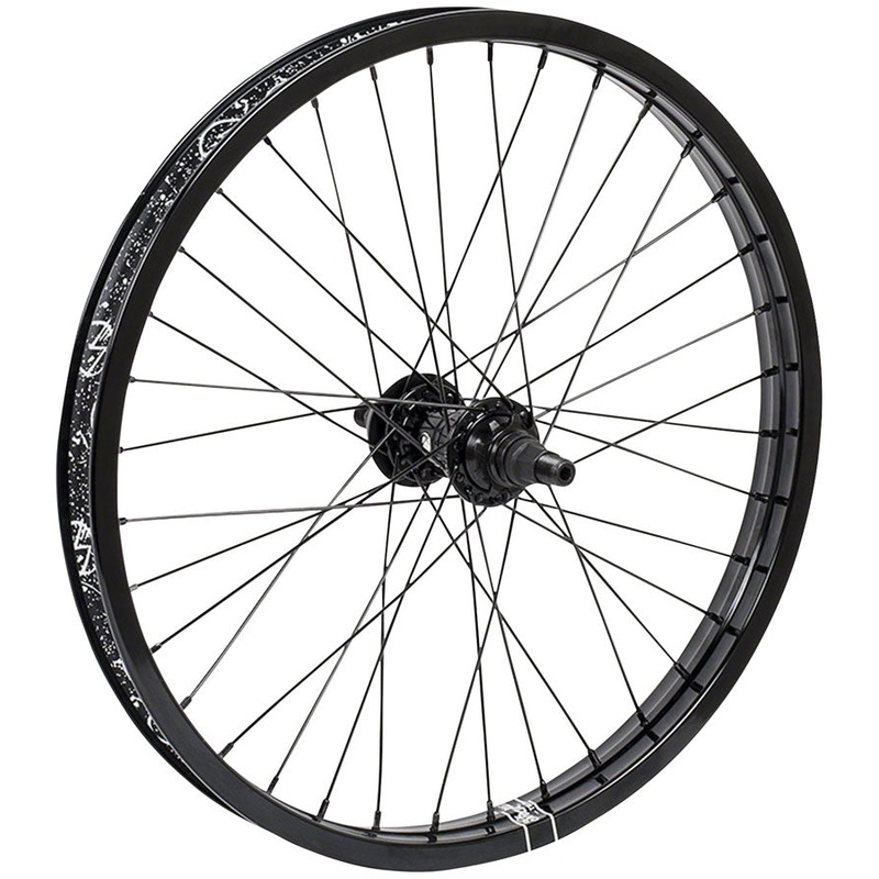The Shadow Conspiracy Symbol Rear Wheel – 20″, 14 x 110mm, LHD 9T, 36H, Black