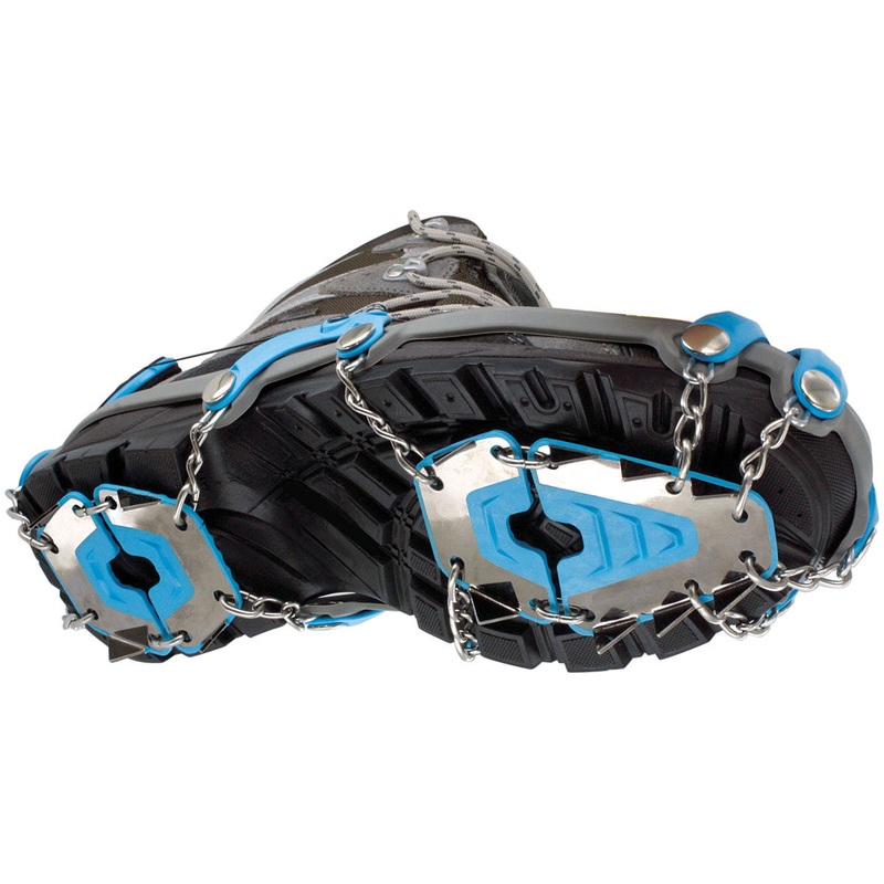 Yaktrax Summit Winter Traction Devices with Carbon Steel Spikes & BoaA Closure System  Heavy-Duty Ice & Snow Grip for Hikers