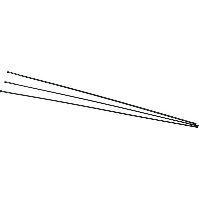 Zipp, Sapim CX-Ray Black Straight pull spokes, Pack of 3, 222mm