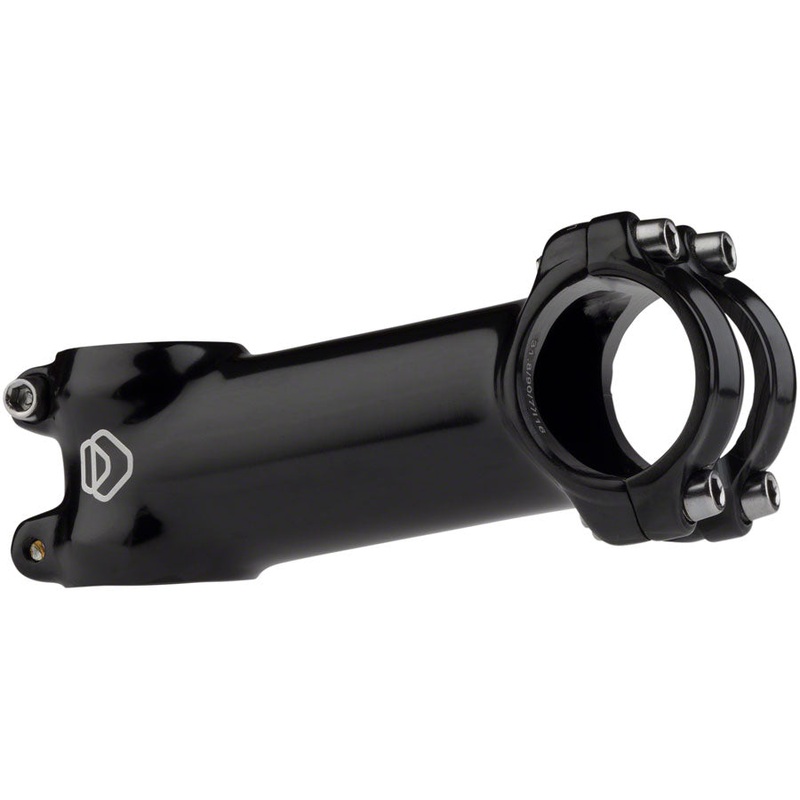 Dimension 31.8 Stem – 90mm, 31.8 Clamp, +/-7, 1 1/8″, Alloy, Black