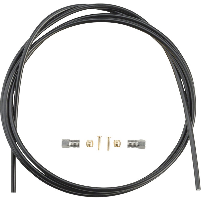 SM-BH59-JK Low Pressure Disc Brake Hose Kit – Straight Caliper Caliper Connector 2000mm BLK