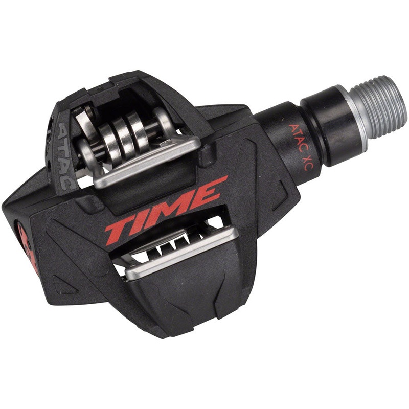Time ATAC XC 8 Pedals – Dual Sided Clipless – Carbon – Black/Red