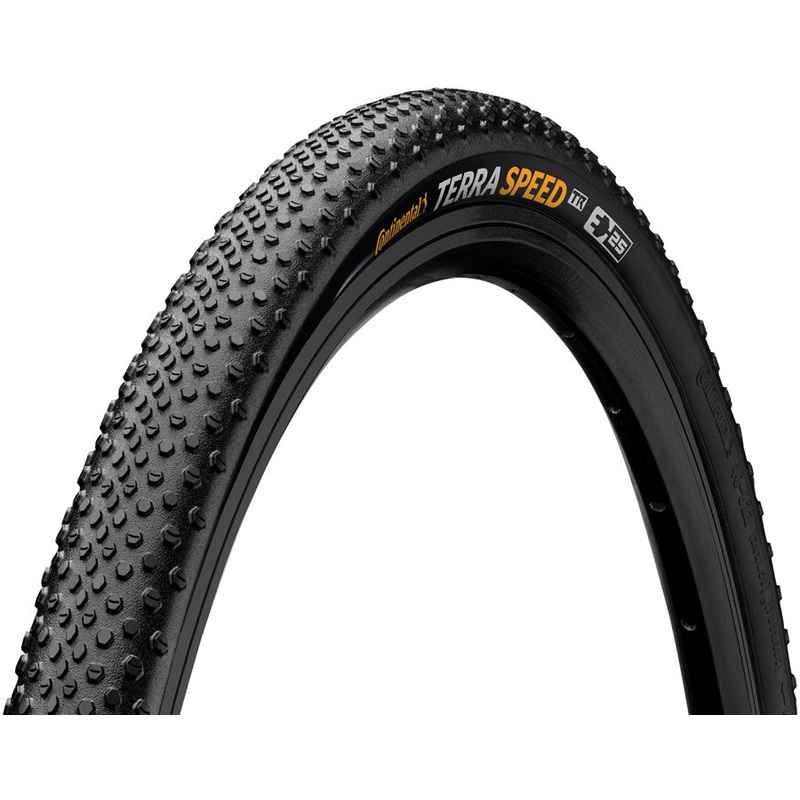 Continental Terra Speed Tire – 700 x 45, Tubeless, Folding, Black SL, BlackChili, ProTection, E25