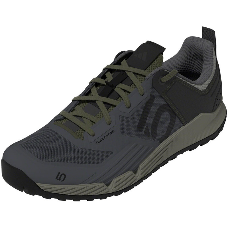 Five Ten Trailcross XT Flat Shoes – Mens Gray Six/Core Black/Olive Strata 7