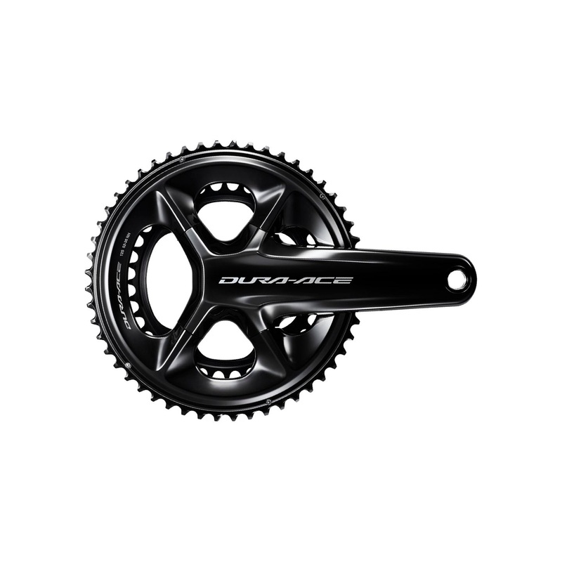 Shimano Dura-Ace FC-R9200 Crankset – 170mm 12-Speed 50/34t Hollowtech II Spindle Interface BLK