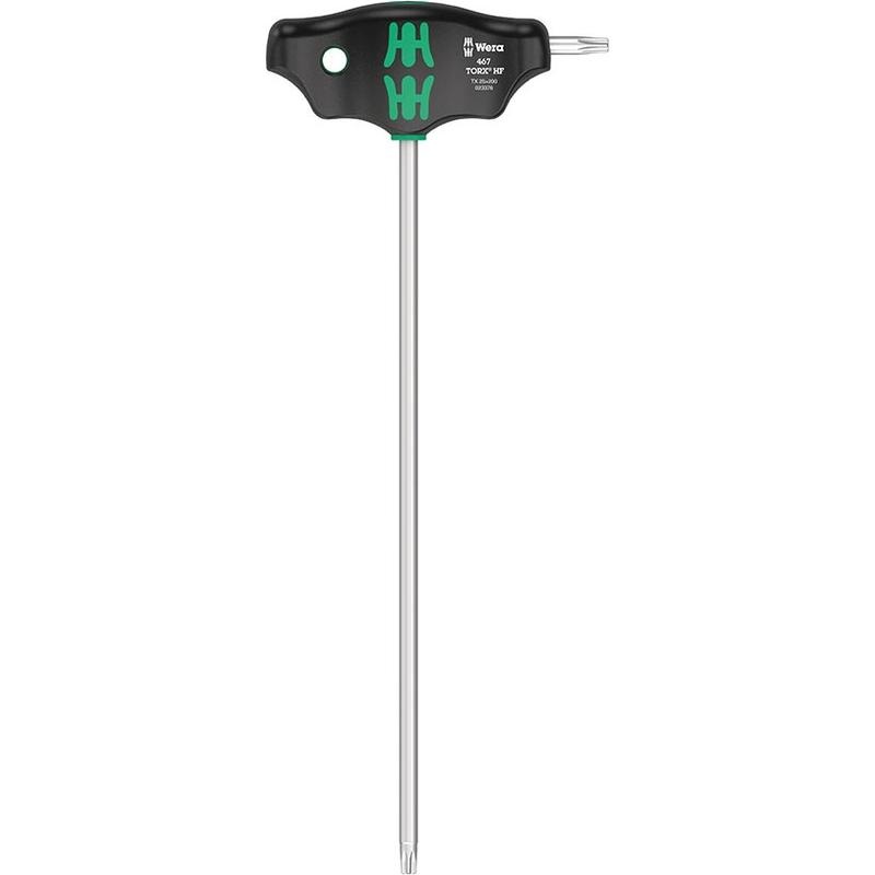 Wera, 467 T-handle Torx, Torx Wrench, Torx 25 x200mm With HF