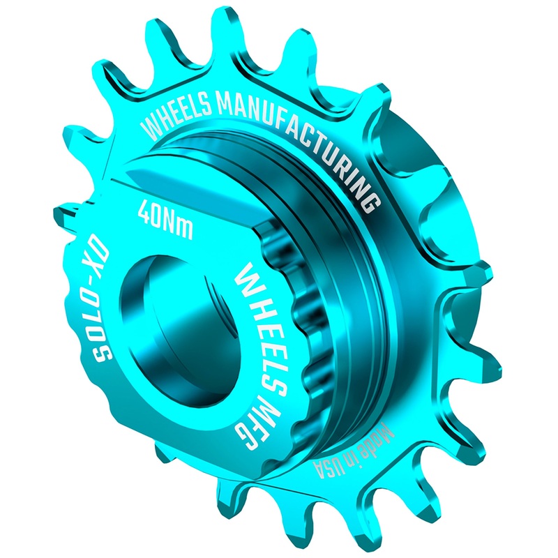 Wheels Manufacturing SOLO-XD XD/XDR Single Speed Conversion Kit – 18t For SRAM XD/XDR Freeubs Teal