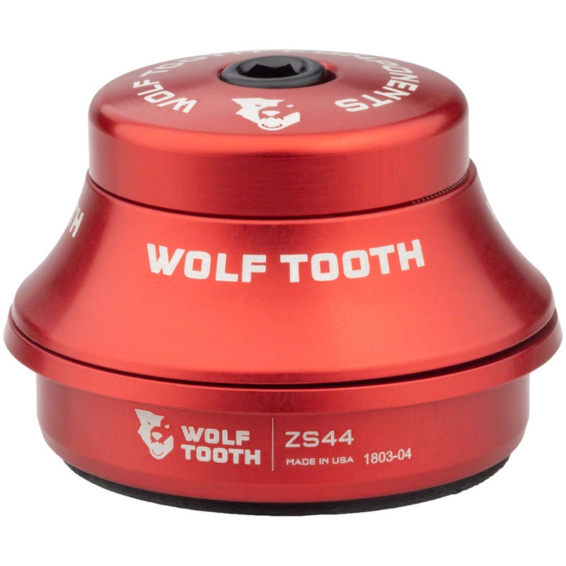 Wolf Tooth Premium Headset – ZS44/28.6 Upper, 15mm Stack, Red