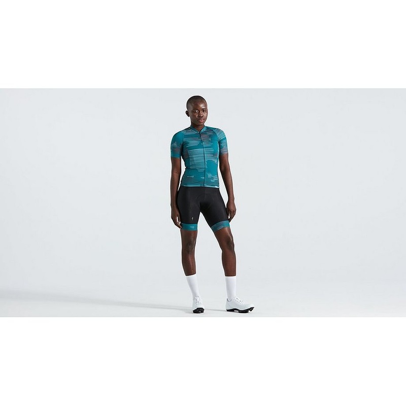 Specialized sl blur jersey ss wmn tropical teal xxl