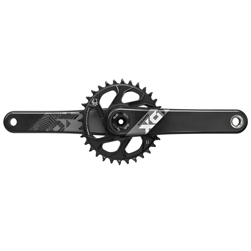 SRAM X01 Eagle DUB C3 Crankset, Speed: 11/12, Spindle: 28.99mm, BCD: Direct Mount, 30, DUB, 170mm, Black, Fat Bike 4″