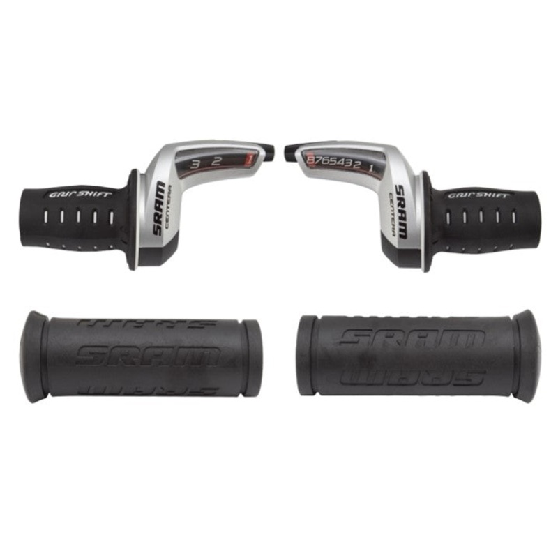Centra Twister Set Shimano Compatible 3 x 8 Speed Grip Shift Twist Shifter Set