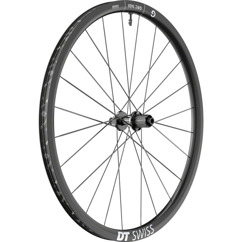 DT Swiss GRC 1400 DiCut 30 Rear Wheel – 650b, 12 x 142mm, Center-Lock, HG11 Road/XDR, Ratchet EXP 36, Black