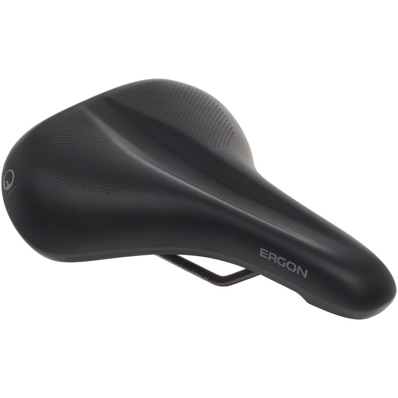 Ergon ST Gel Saddle – Chromoly, Balck, Men’s, Small/Medium