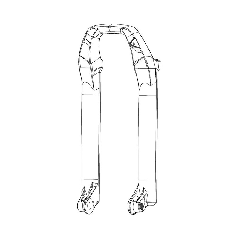 Lower Leg – Pike B3 27.5″ 15 x 110mm Diffusion Black