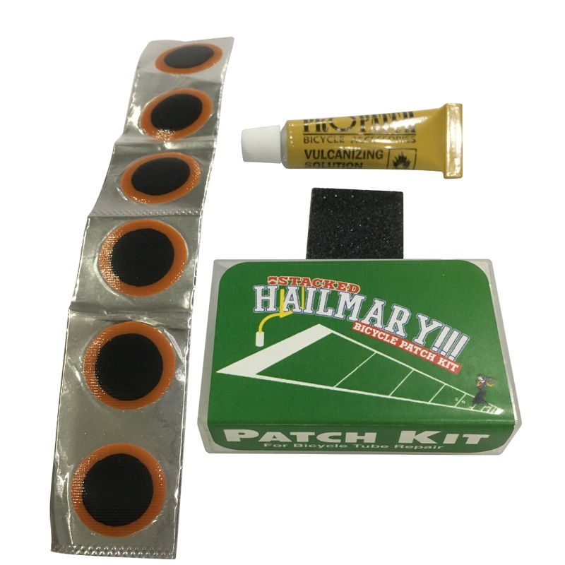 Stacked Hail Mary tire patch kit