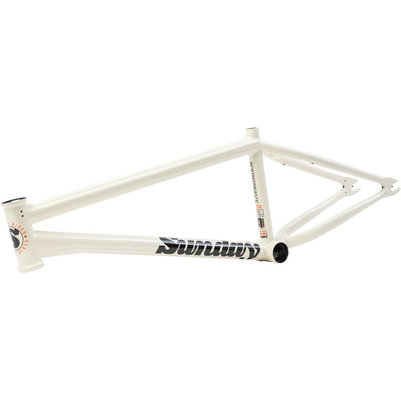 Sunday Soundwave V3 BMX Frame – 20.5″ TT White