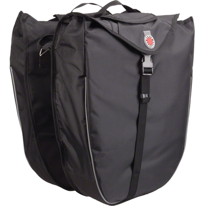 Banjo Brothers Saddlebag Panniers: Black, Pair