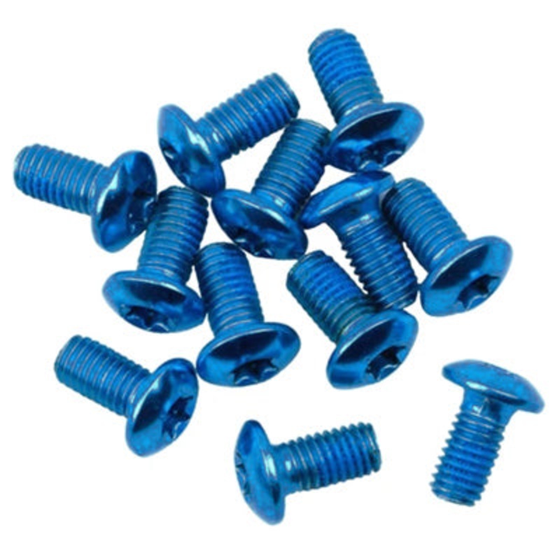 Mwi, Dsc Rotor Bolts,12Pcs,Blu  Rotor Bolts  Brakes