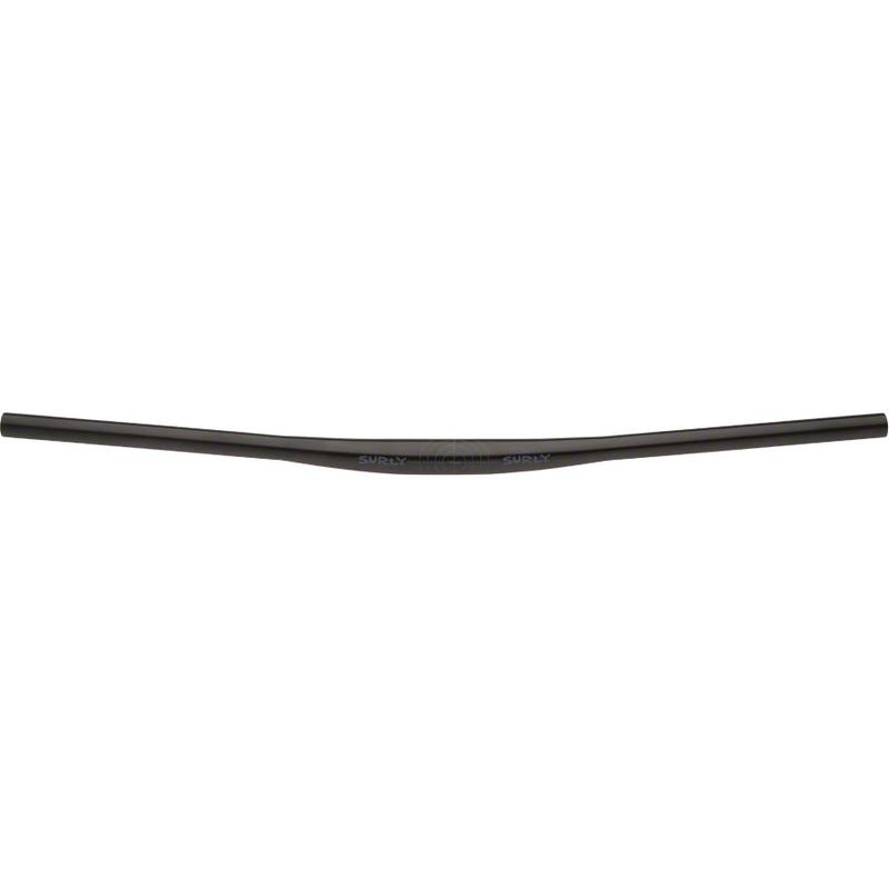 Surly Cheater Bar Handlebar – 31.8mm Clamp 780mm Width Flat Chromoly Black