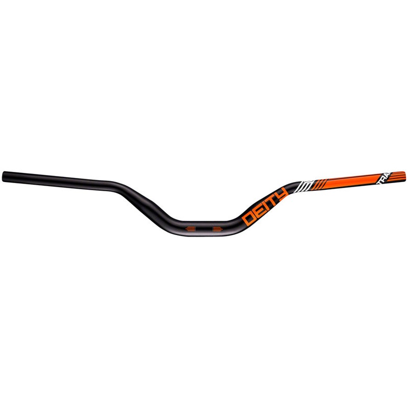 DEITY Highside Riser Handlebar – 80mm Rise 760mm Width 31.8mm Clamp Orange
