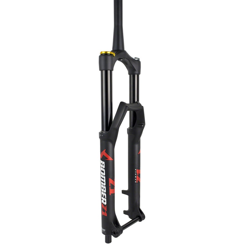 Marzocchi Bomber Z1 Suspension Fork – 27.5″, 160 mm, 15 x 110 mm, 44 mm Offset, Black, GRIP, Sweep Adjust, Kabolt