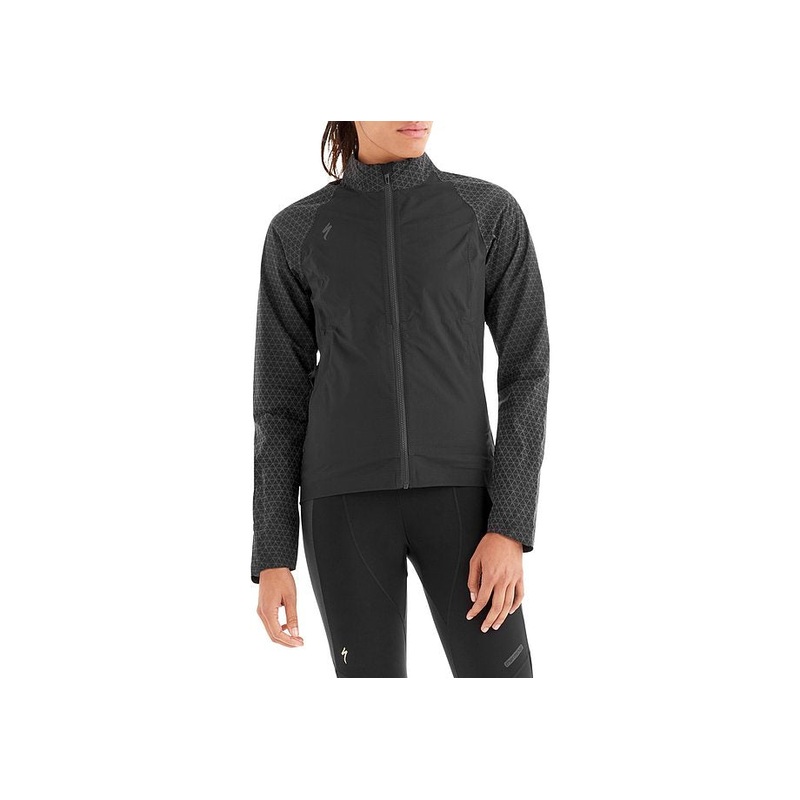 Specialized deflect reflect h2o jacket wmn black reflective s