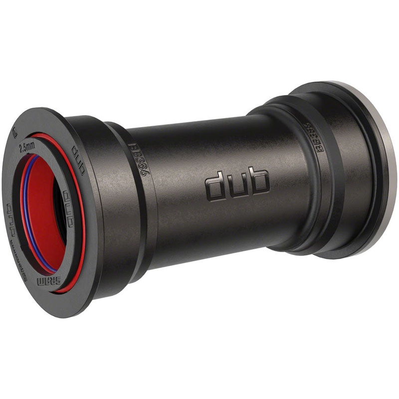 SRAM DUB Wide PressFit30 Ceramic Bottom Bracket – BB386 86.5mm Road-Wide BLK