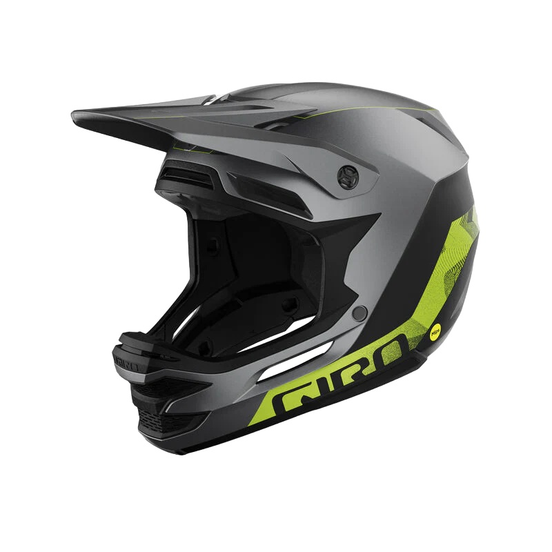 Giro Insurgent Spherical Full Face Helmet – Matt Black-Ano Lime