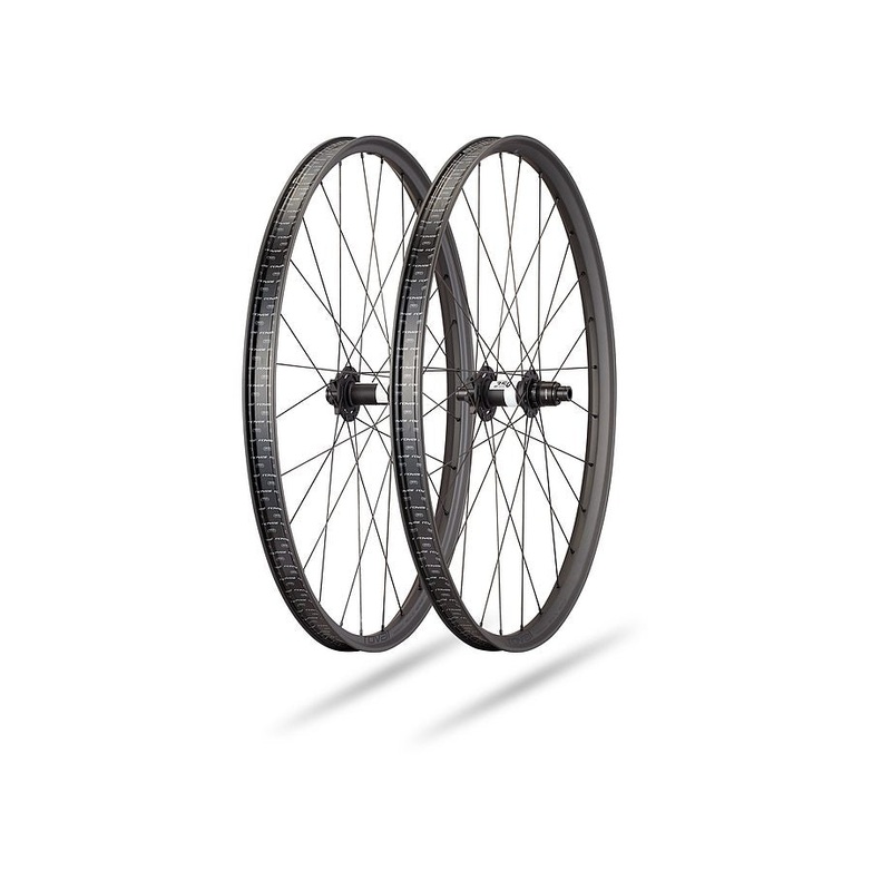 traverse sl ii 350 6b wheel satin carbon/gloss black 29 front