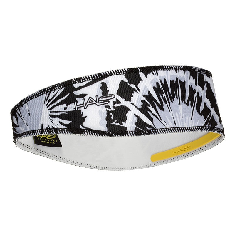 Halo II Pullover Headband – Black Tie Dye