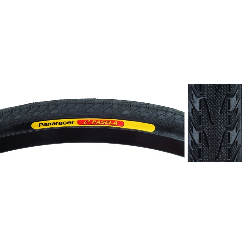 Panaracer Pasela Tire – 700 x 35 Clincher Wire Black