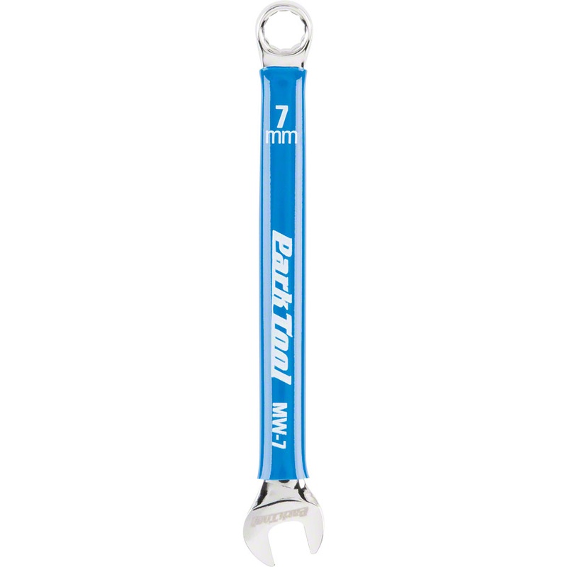 Park Tool MW-7 Metric Wrench 7mm Blue Chrome Plated Vandium Steel Vinyl Handle