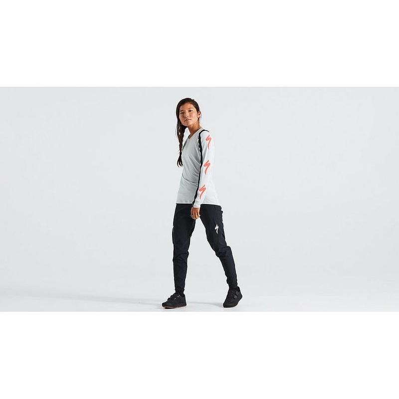 Specialized trail jersey ls wmn dove grey m