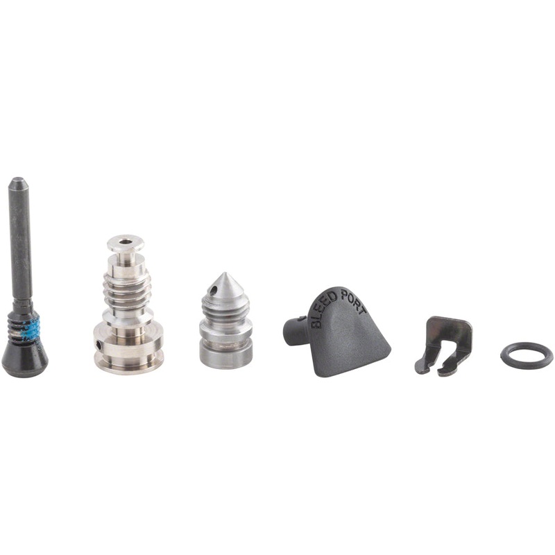 SRAM Level Ultimate/TLM A1 Disc Brake Caliper Hardware Kit – Includes Bleed Screw, Banjo Screw, Pad Pin
