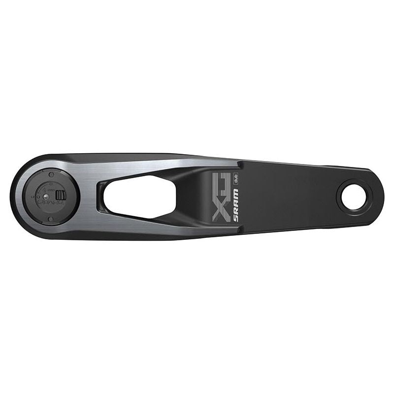 SRAM X0 Eagle T-Type AXS Wide Left Crank Arm with Power Meter Spindle – 165mm 12-Speed DUB Spindle Interface Black D1