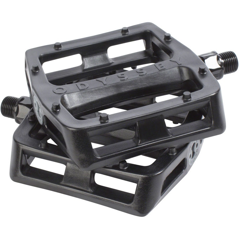 Odyssey Grandstand V2 PC Pedals – Platform Composite/Plastic 9/16″ Black