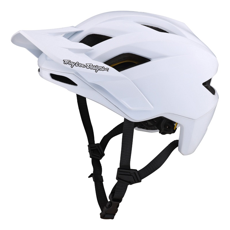 Troy Lee Designs Flowline MTB Helmet with MIPS – Orbit – Youth – White