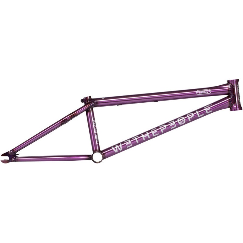 We The People Utopia Hybrid BMX Frame – 20.5″ TT Translucent Lilac