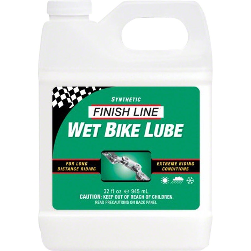 Finish Line WET Bike Chain Lube – 32 fl oz, Bulk