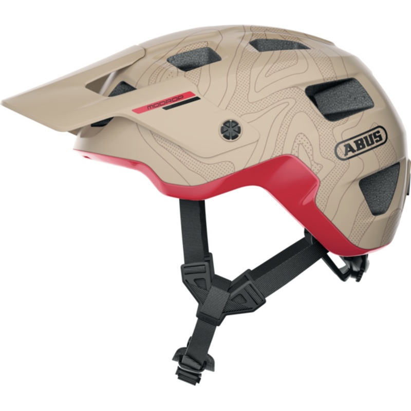 Abus MoDrop MTB Helmet – Dusky Camel