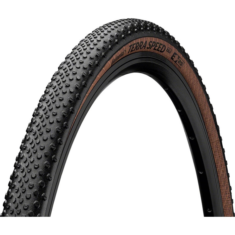 Continental Terra Speed Tire – 700 x 45, Tubeless, Folding, Black/Transparent, BlackChili, ProTection, E25