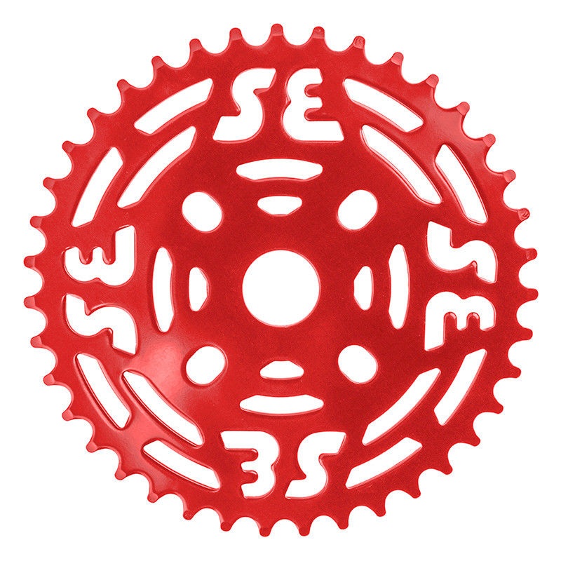 SE Racing 39T BMX Steel Sprocket / Chainwheel – Red
