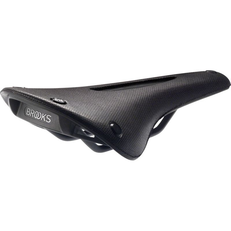 Brooks C15 Carved All Weather Saddle – Steel Black Men’s