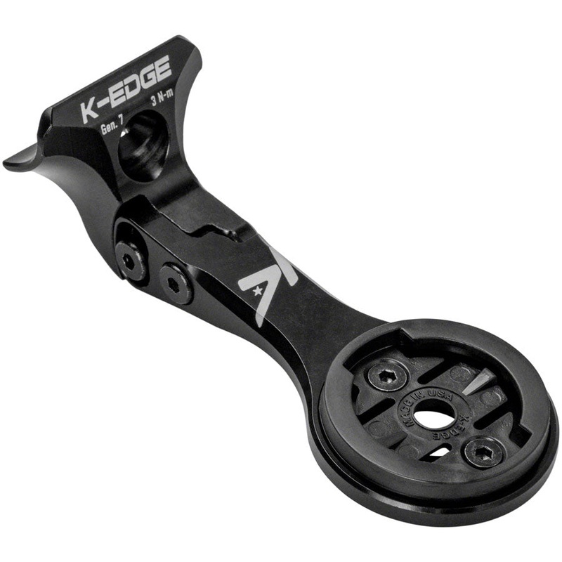 K-EDGE Garmin Gen 7 Madone/Emomda Computer Mount – Black Anodize
