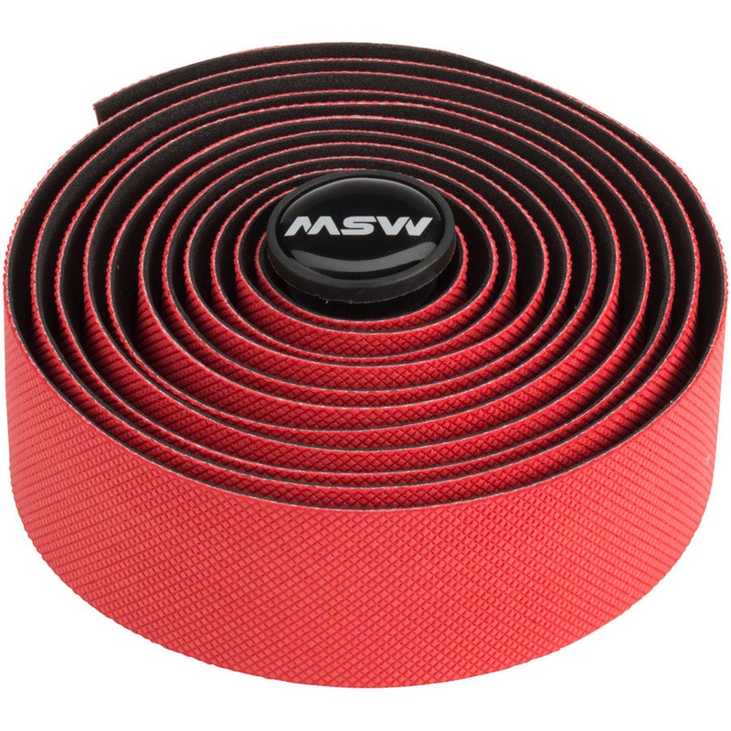 MSW Anti-Slip Gel Durable Bar Tape – HBT-300, Red
