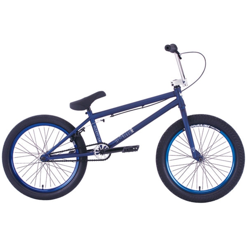 Premium Inception BMX Bike-20.5″TT-Matte Blue