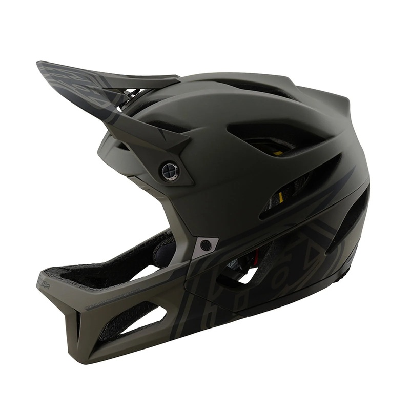 Troy Lee Designs Stage Full Face Helmet – Stealth – Caper